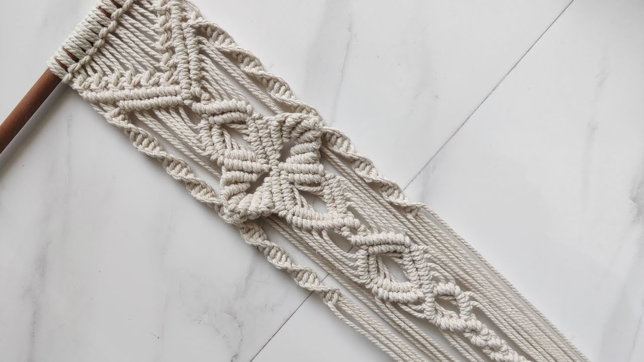 Macrame Wall Hanging Tutorial | Easy Macrame Wall Hanging for Beginners ...