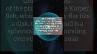 The Oort Cloud At The Edge Of Solar System