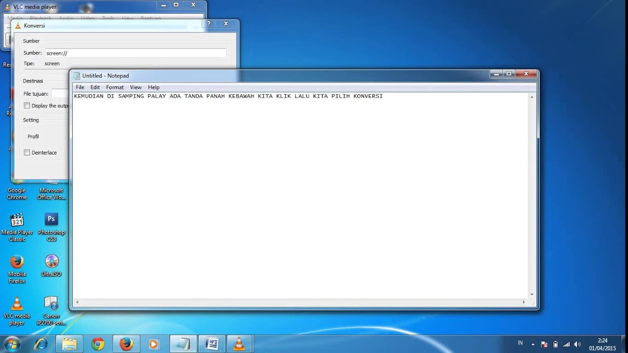 CARA MUDAH MEREKAM LAYAR KOMPUTER/ DEKSTOP ( HOW EASY RECORDING