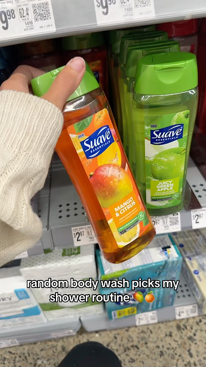 random body wash picks my shower routine #walmart #challenge #viral #hygiene #bodycare #showertok