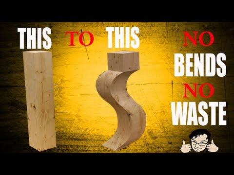 Mind-bending trick makes curvy legs with NO WASTE!