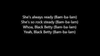 Spiderbait - Black Betty (Lyrics Video)