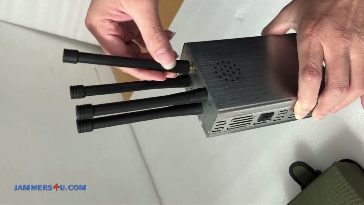 Anti Drone UAV Remote Controls RC Jammer 28W Handheld up to 500m