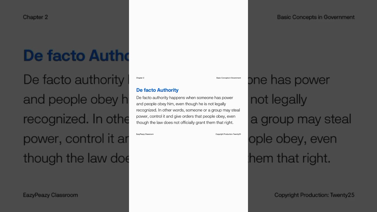 Chapter 2: Power & Authority_