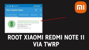 Cara Root Xiaomi Redmi Note 11 via TWRP (Magisk) - #spes #spesn