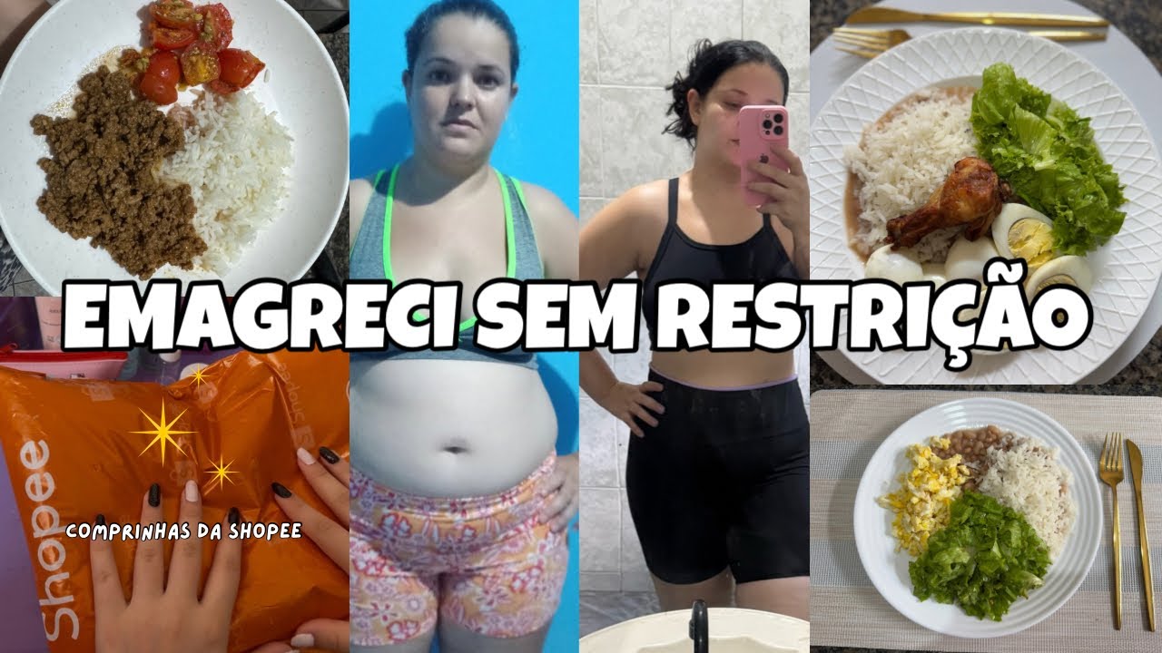 EMAGRECENDO SEM RESTRIÇÃO: MEU PROCESSO REAL -14KG