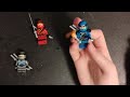 Rakennetaan Lego Ninjago minifiguureja osa 1