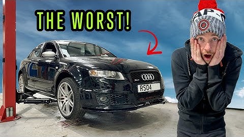 The Impossible to Fix Audi RS4! 😭