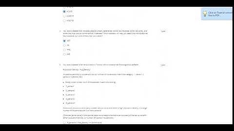 Coursera | Spatial Analysis and Satellite Imagery in a GIS | 1 quiz answers