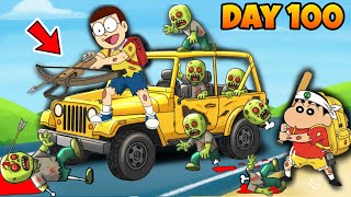 Shinchan And Nobita Going In Zombie World Shinchan And Nobita Game Funny Game