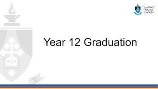 Guilford Young College - Glenorchy Campus Graduation Mass and Ceremony 2021
