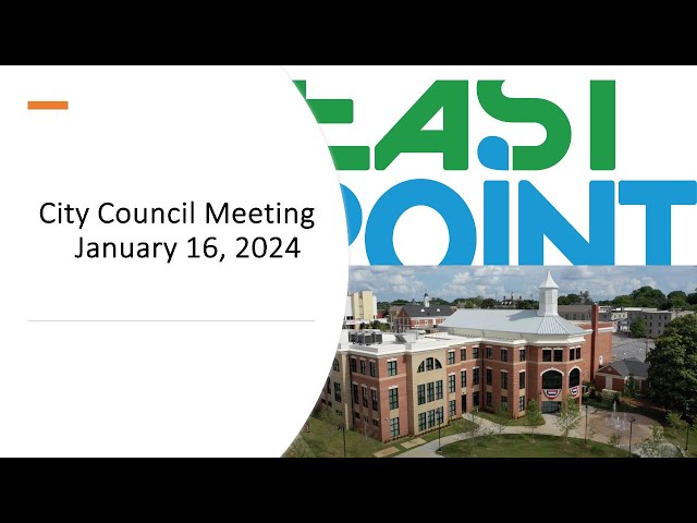 Meeting Agenda 01-16-2024 - City of West Liberty