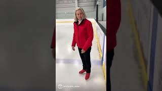 The Blade Doesn't Bend: Shown with Forward Progressives - Figure Skating