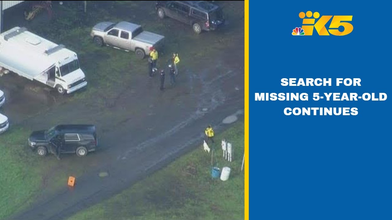 Search for missing 5-year-old continues in Grays Harbor County