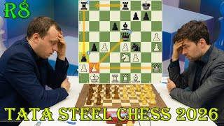 Hans Niemann (2725) vs Jorden van Foreest (2703) || Tata Steel Chess 2026 - R8