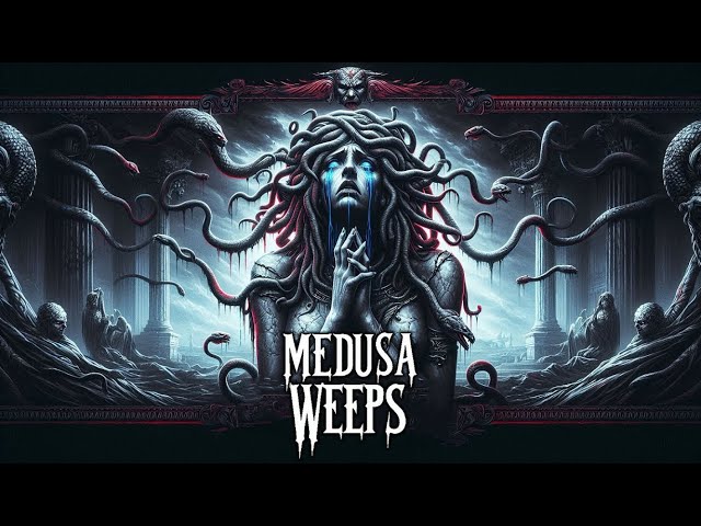 Crimson Frequency -- Medusa Weeps (OFFICIAL LYRIC VIDEO) Featuring "Luna Vortex"