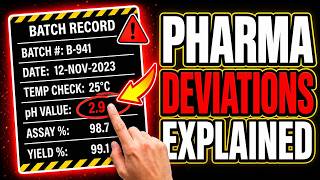 Deviation in Pharmaceutical Industry Explained | GMP Documentation Series | PharmEx Solutions