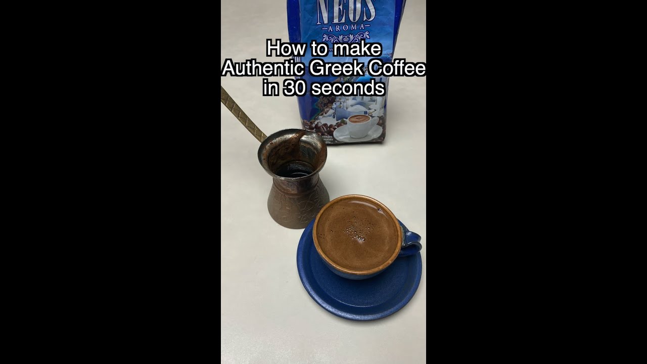 How to make Greek coffee: a recipe for a perfect day