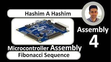 Assembly Microcontroller AVR 4 Arithmetic & logic operation fibonacci sequence اسيمبلى عمليات حسابية