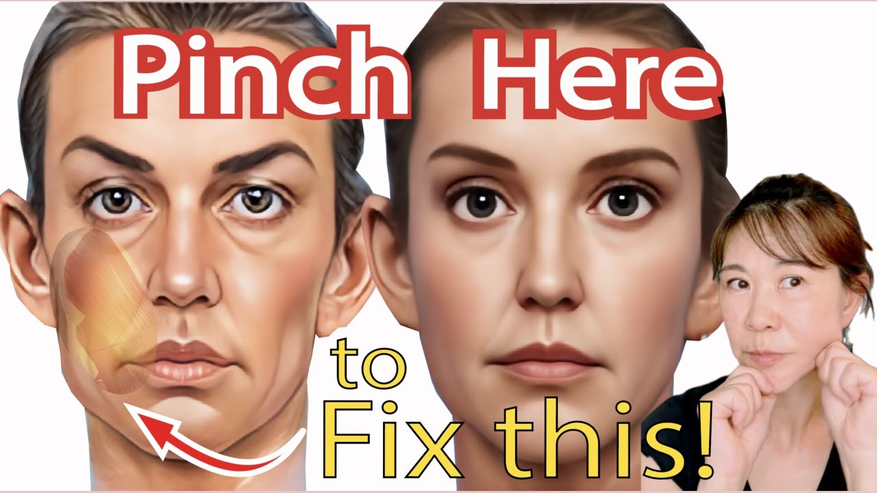 Pinch to Boost Collagen Everyday for 10 min and Look 10 Years Younger!!