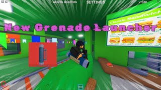 Grenade Launcher Showcase | Roblox Bloodtide