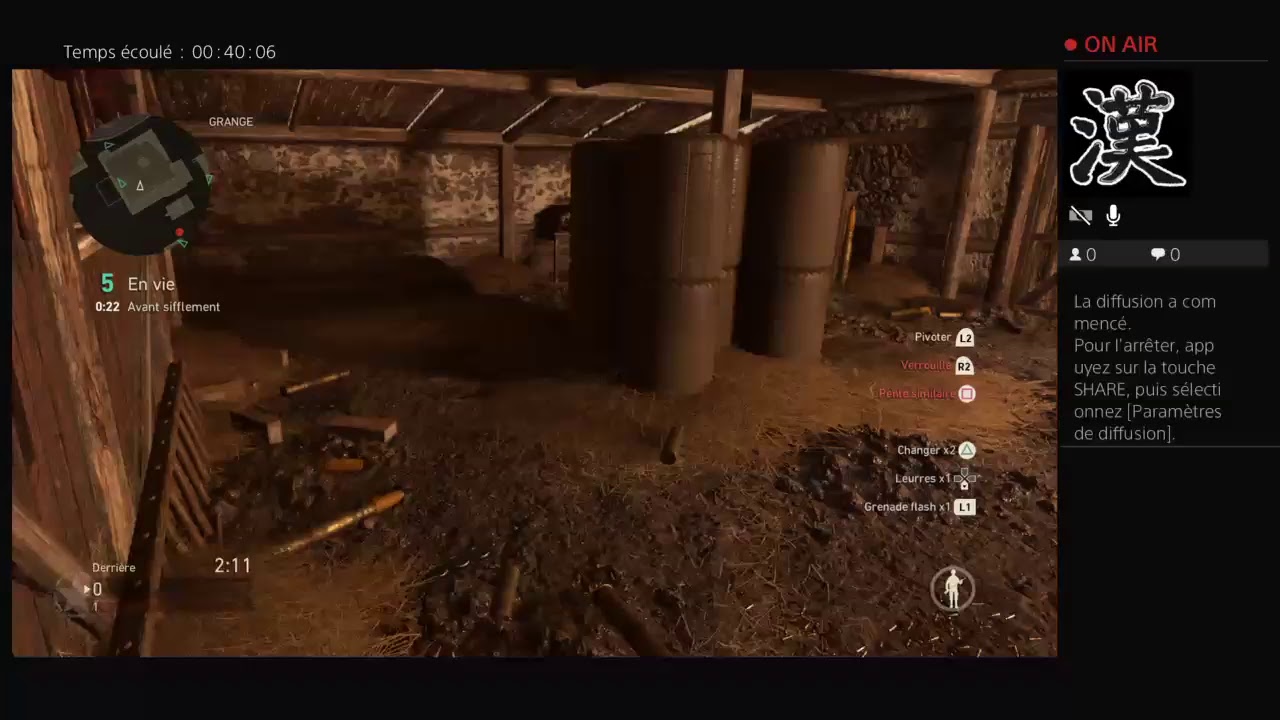 Call of duty ww2 en mode caméléon avec L'EQUIPE OKLM GAMING #2