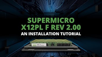 SuperMicro X12SPL F REV 2 Memory Upgrade Installation Tutorial