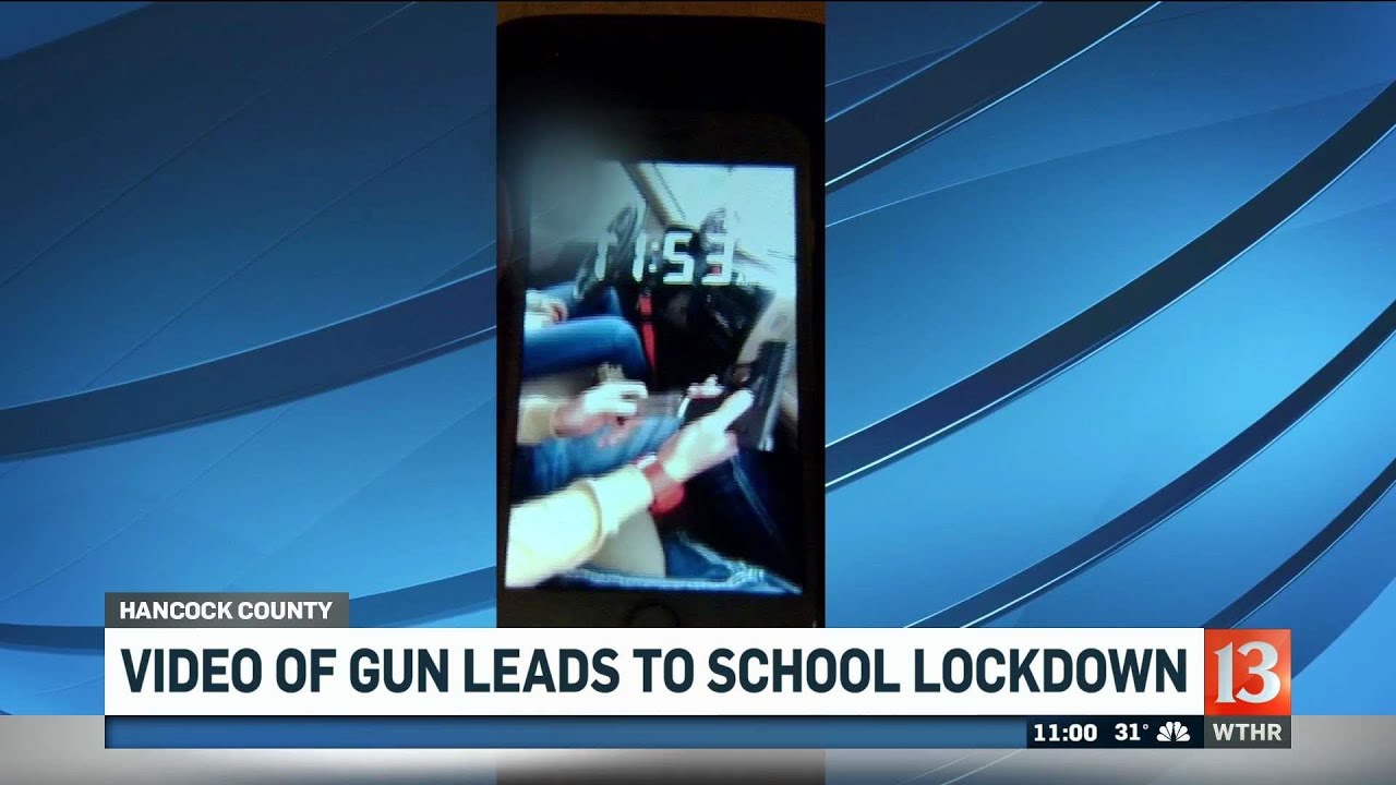 Social media post leads police to gun at school