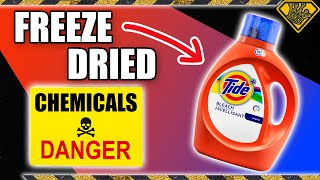 Freeze Drying the Chemicals Out of Tide!