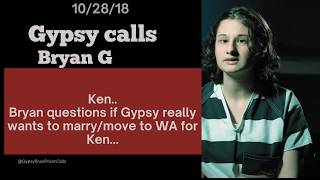10/28/2018 Bryan G. Ken talk. Bryan & Gypsy talk about her marrying/transfer to WA for Ken screenshot 4