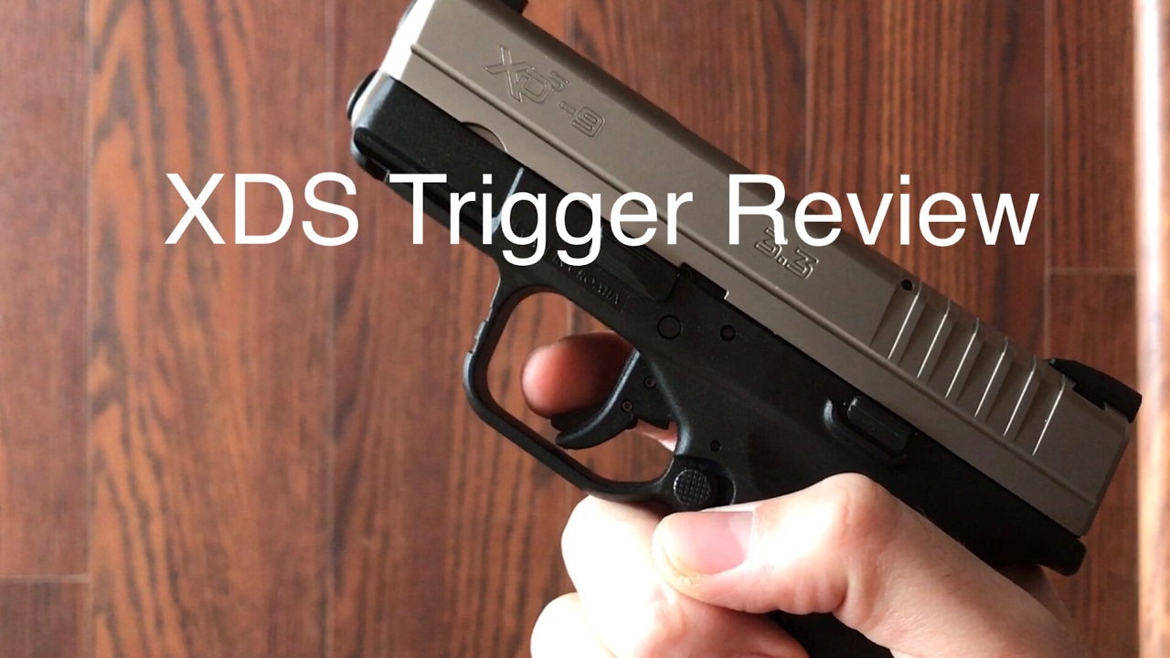 Springfield XDS 9mm trigger review YouTube