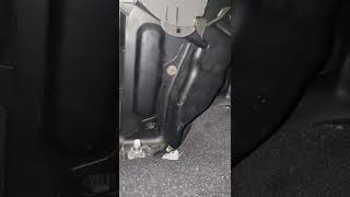 2019 chevy silverado rear seat stuck in upright position