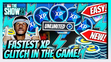 MLB THE SHOW 21 FASTEST XP GLITCH! FULL BREAKDOWN! MAX OUT 3RD INNING! GET FREE PACKS AND MORE