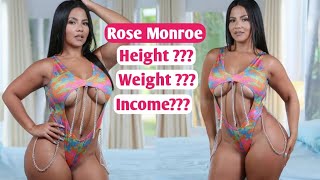 Rose Monroe Curvy Model, Biography, Age, Height, Weight, Family, Facts and Networth