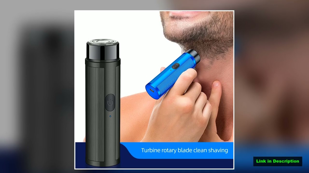 Mens Mini Electric Shaver Rechargeable Razor Epilator Womens Shaving Machine for Men Car Mini