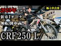 【極上中古車入荷！！】2025年モデルの新車1オーナー！CRF 250L / HONDA
