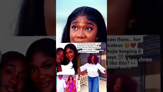 The moment she saw them… her reaction was priceless 🥺❤️Mercy Johnson Okojie keeping it real as alway