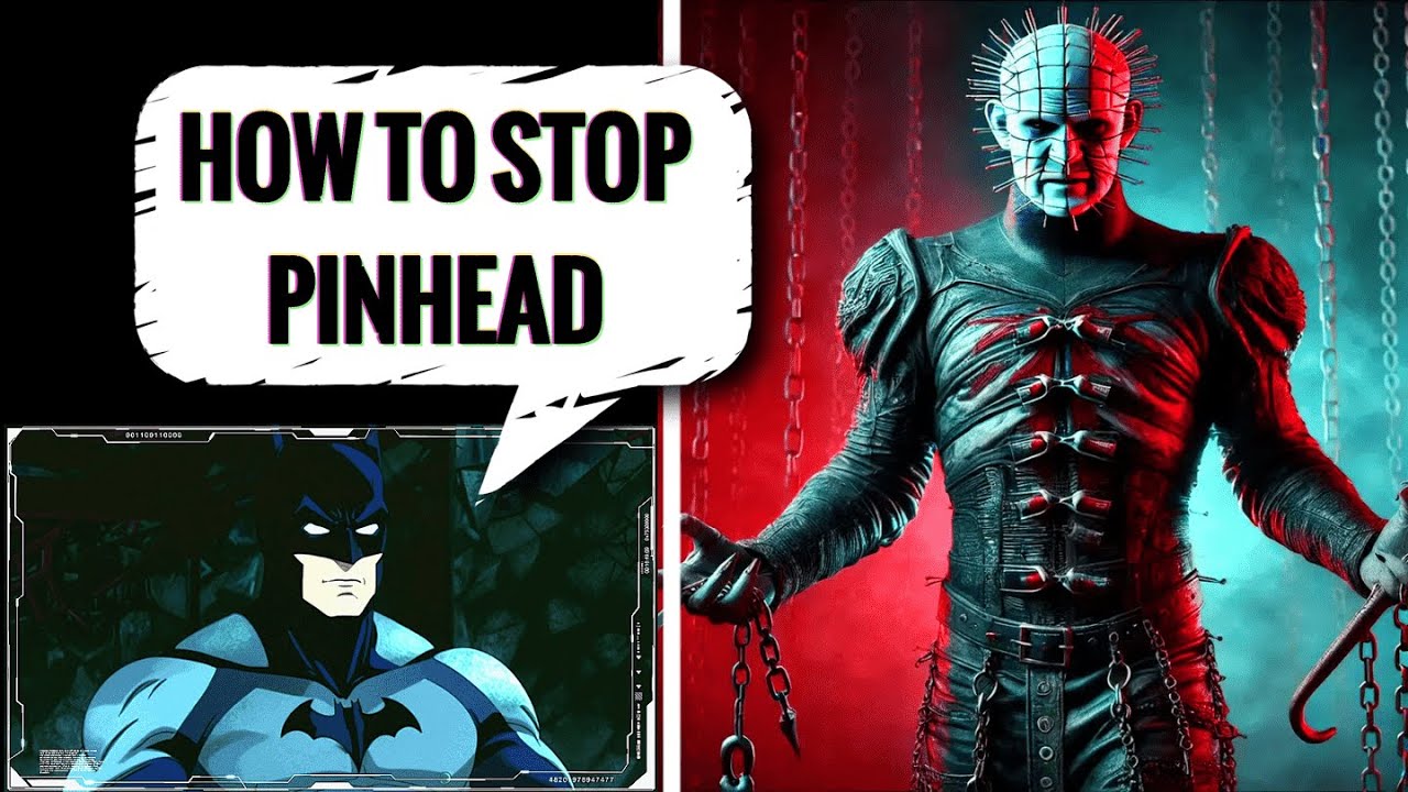 Batman's Contingency Plan for Pinhead - YouTube