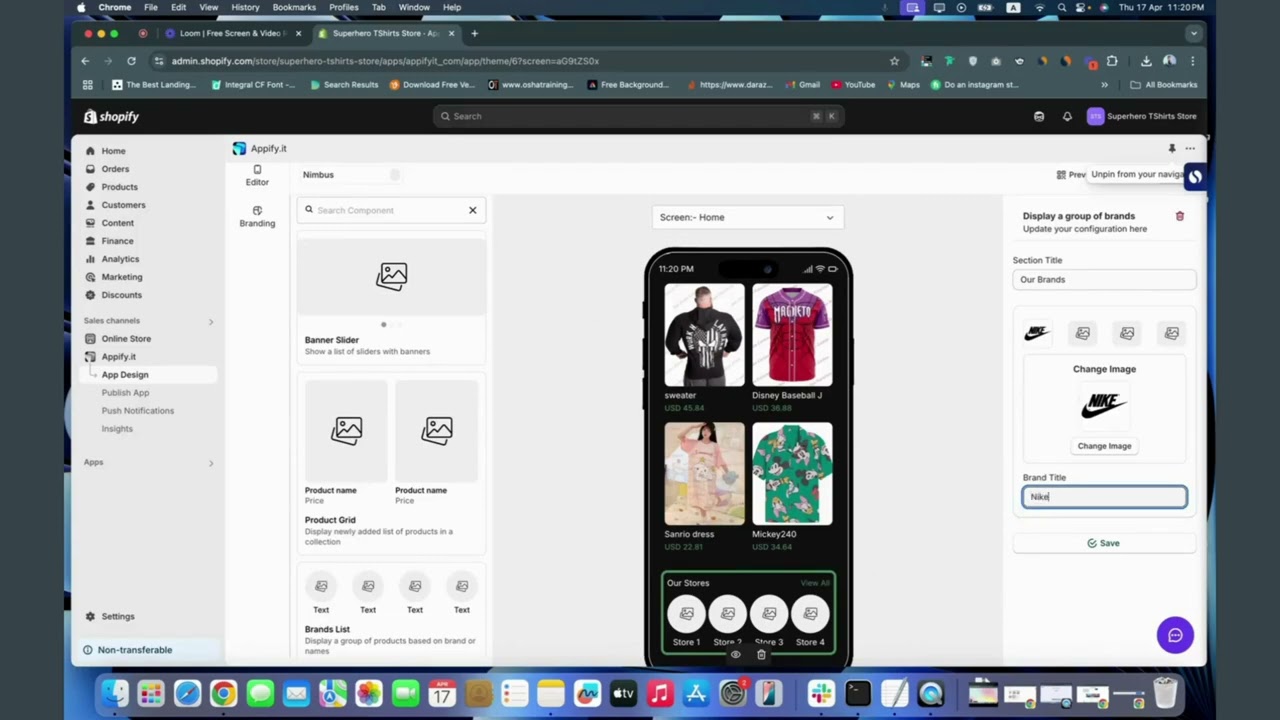 Convert your shopify store into a mobile app