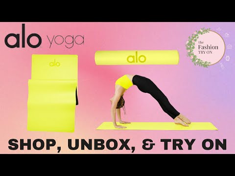 alo yoga, Warrior Yoga Mat - Highlighter, the HEAVIEST yoga mat??