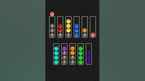 Ball Sort Color Water Puzzle Solution Level 580