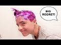 WE DYED HIS HAIR PINK *BIG REGRET