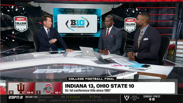 ESPN College Football Final | Indiana SHOCKS Ohio St, Georgia dominate Alabama, Texas Tech tops BYU