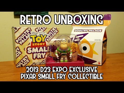 Retro Unboxing - 2013 D23 Expo Exclusive Pixar Small Fry