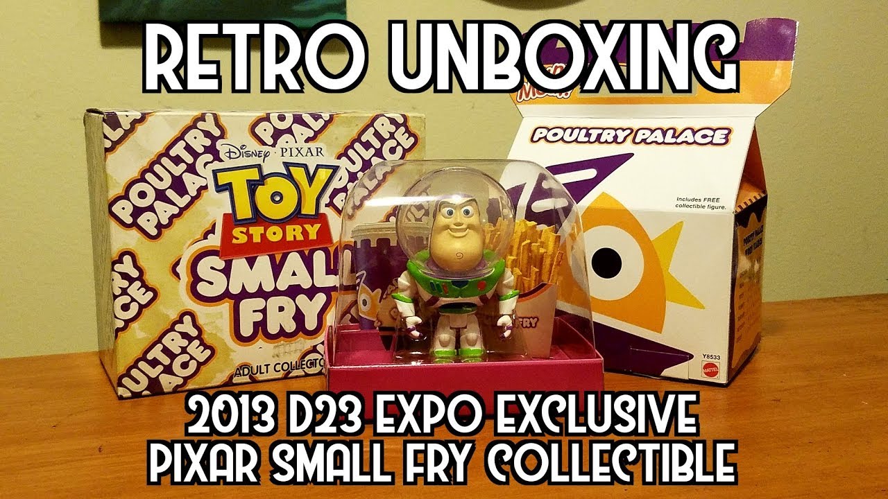 Retro Unboxing - 2013 D23 Expo Exclusive Pixar Small Fry