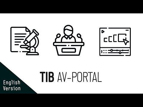 TIB AV Portal   Tutorial (ENG)