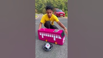RC Homemade Bus Ping Color Unboxing🔥