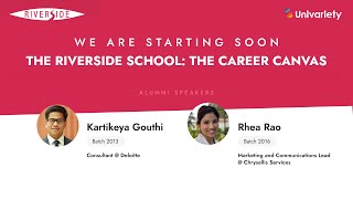The Riverside School: The Career Canvas  | Webinar | Univariety