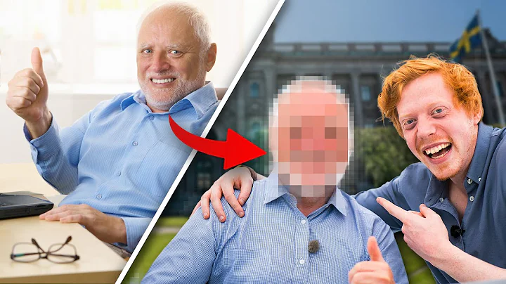 We met "Hide The Pain Harold" in Sweden