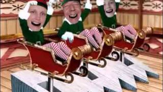 elfyourself singing with the girls